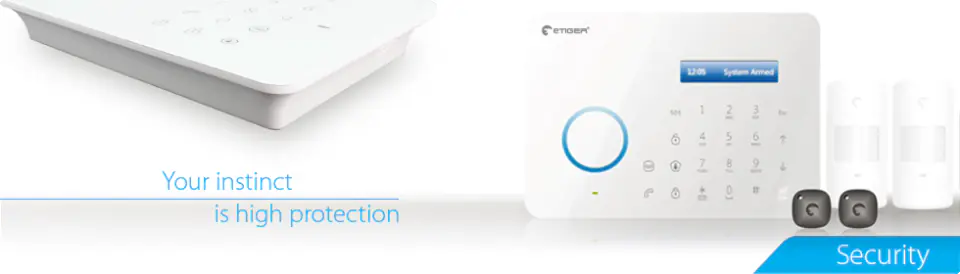 Wireless GSM Alarm eTiger S3B-S (Set x2)