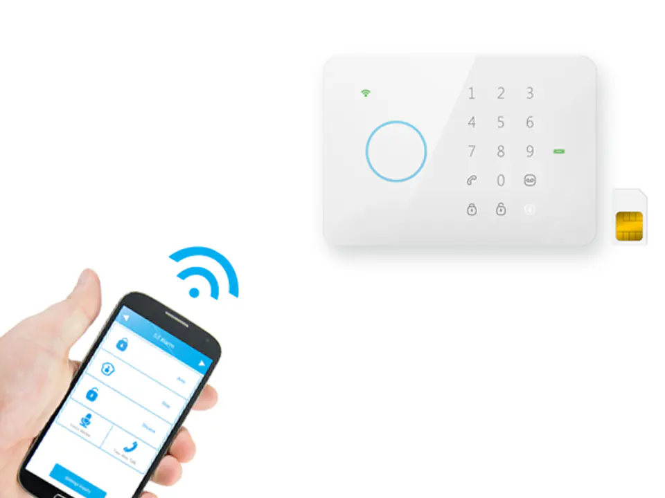 Wireless GSM Alarm eTiger S3B-S (Set x2)