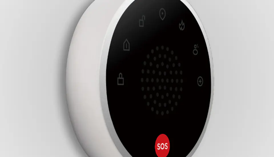 Maxkin Tutti Touch WiFi alarm with DWS-303 detector