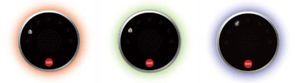 Maxkin Tutti Touch WiFi alarm with DWS-303 detector
