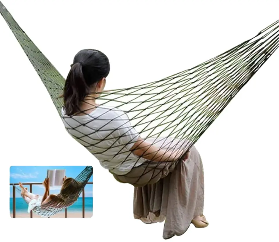 Hamak ogrodowy L70C siatka 200x80cm