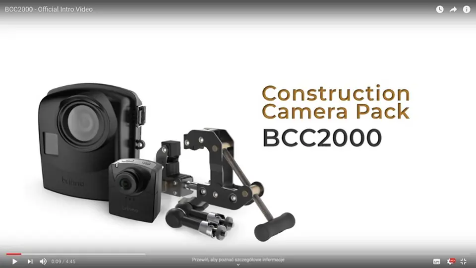 Brinno Construction Camera BCC2000 HDR FullHD IPX5