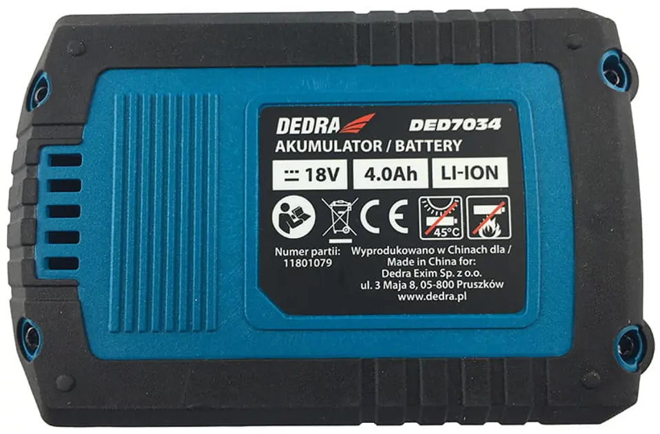 Akumulator 18V 4,0Ah uniwersalny do serii SAS+All DED7034