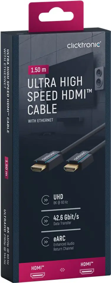 Clicktronic DVI - HDMI cable