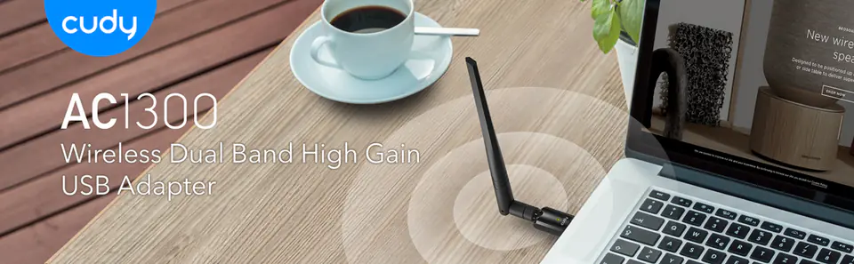 Karta sieciowa USB 3.0 Wi-Fi 5 AC AP HG WU1400