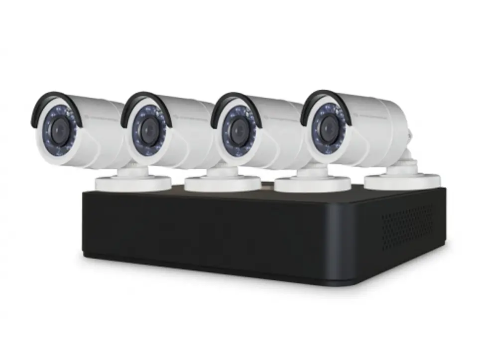 AHD CCTV KIT Kit 8CH DVR 4x 720P Cameras