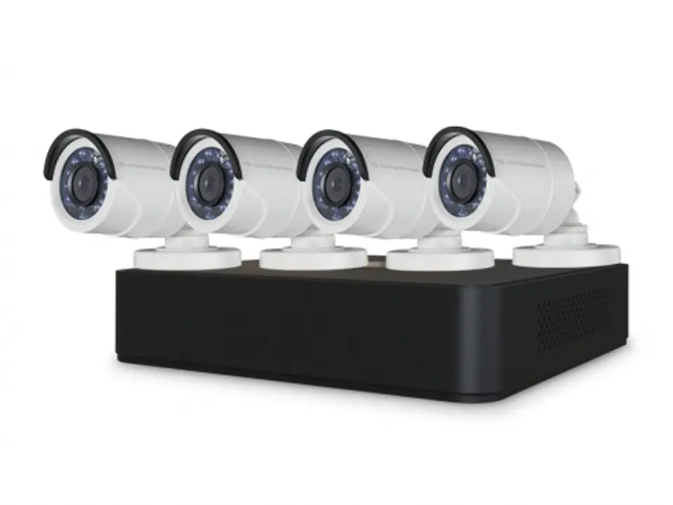 Zestaw CCTV KIT AHD 8CH DVR 4x kamery 1080P