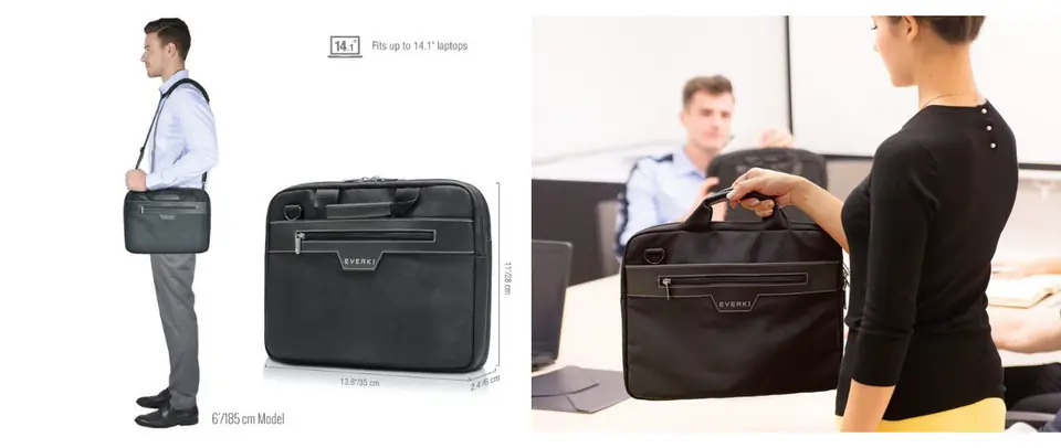 Laptop bag EVERKI Business 14,1"
