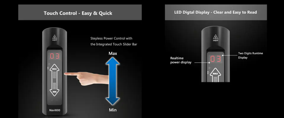 Front bicycle light Navi600 3350mAh 600lm