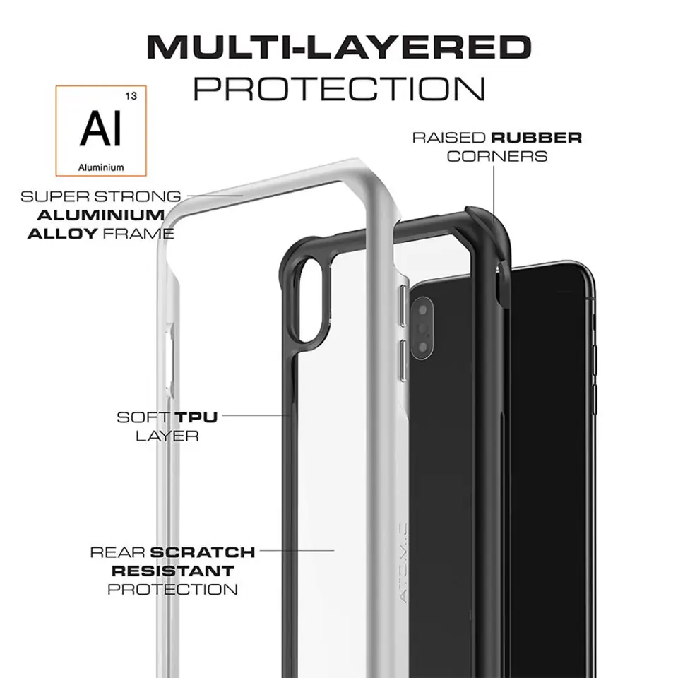 Case Atomic Slim 2 Apple iPhone Xs Max red