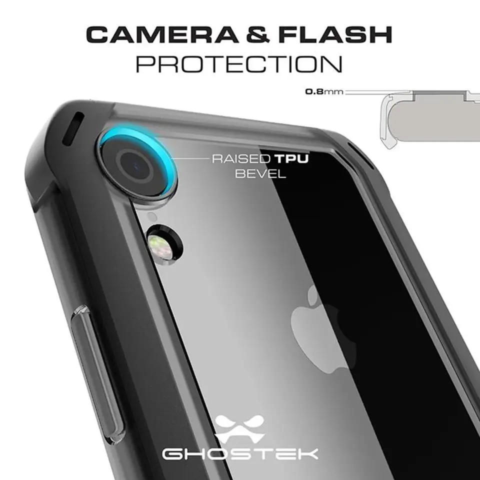 Etui Cloak 4 Apple iPhone Xr czerwony