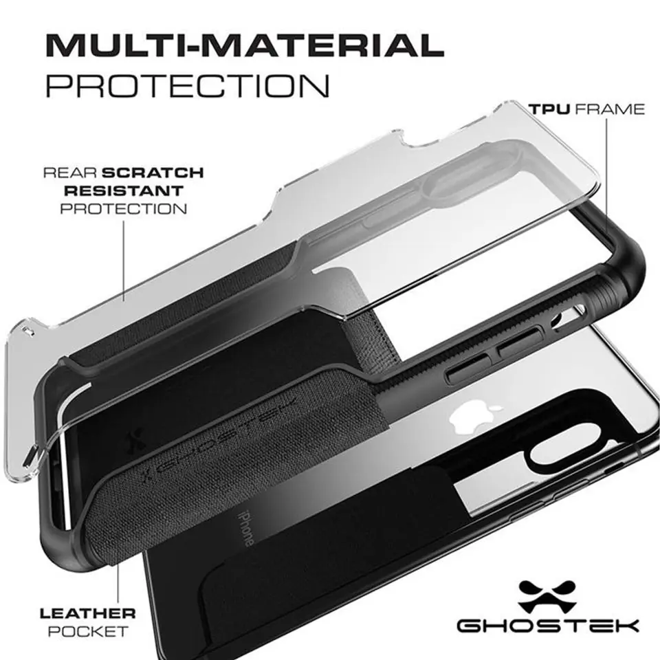 Exec Case 3 Apple iPhone Xs Max grey