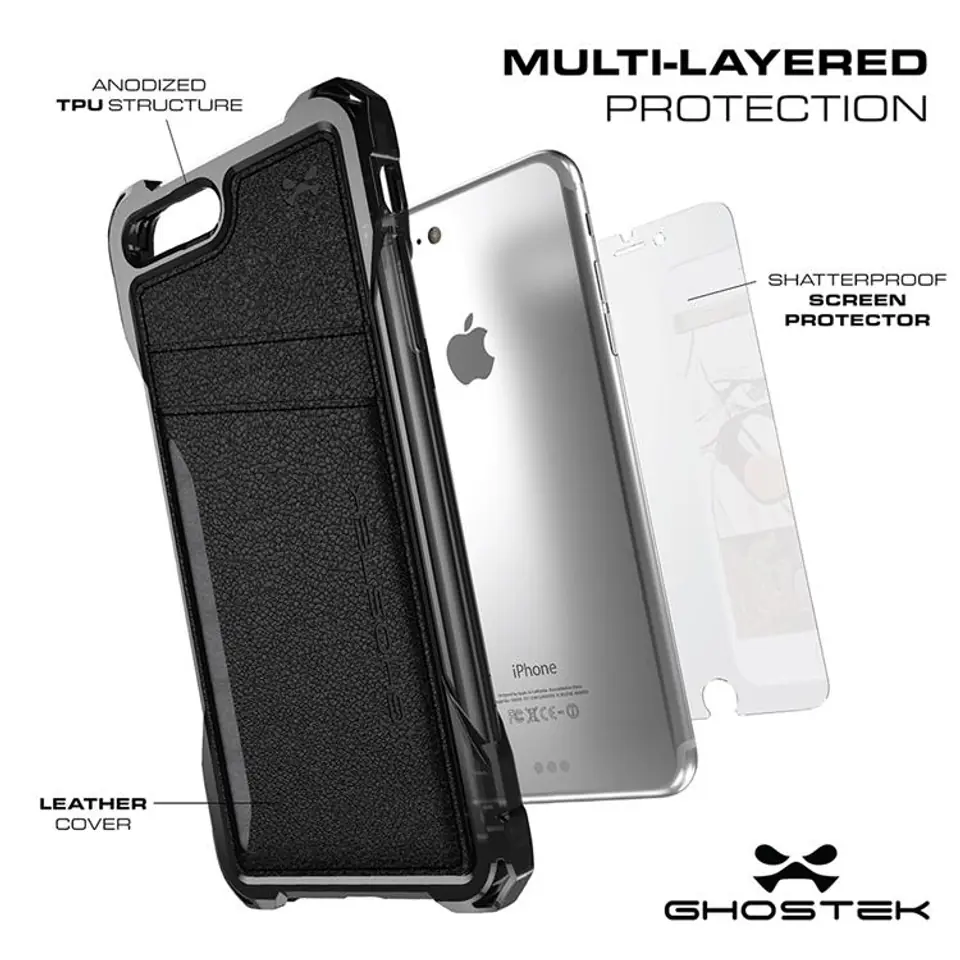 Exec Case Apple iPhone 7 Plus 8 Plus Gold