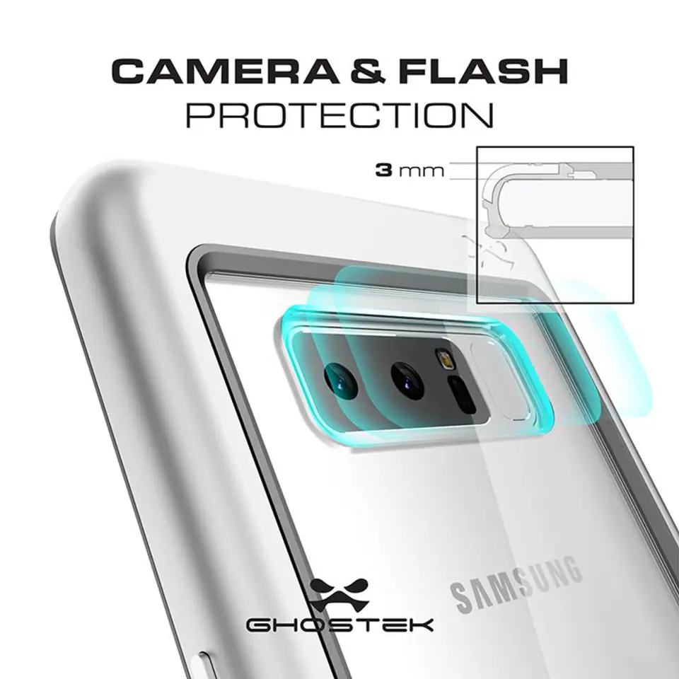 Atomic Slim Case for Samsung Galaxy Note8 red