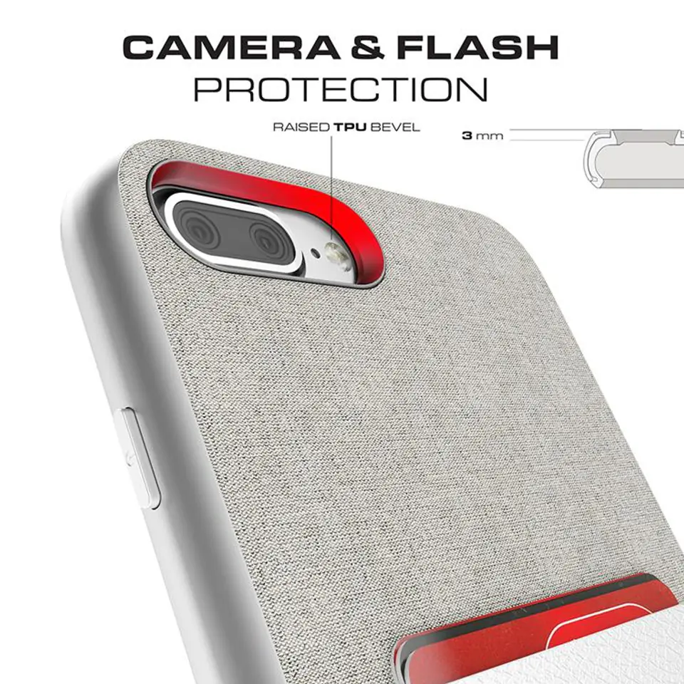 Exec Case 2 Apple iPhone 7 Plus 8 Plus silver