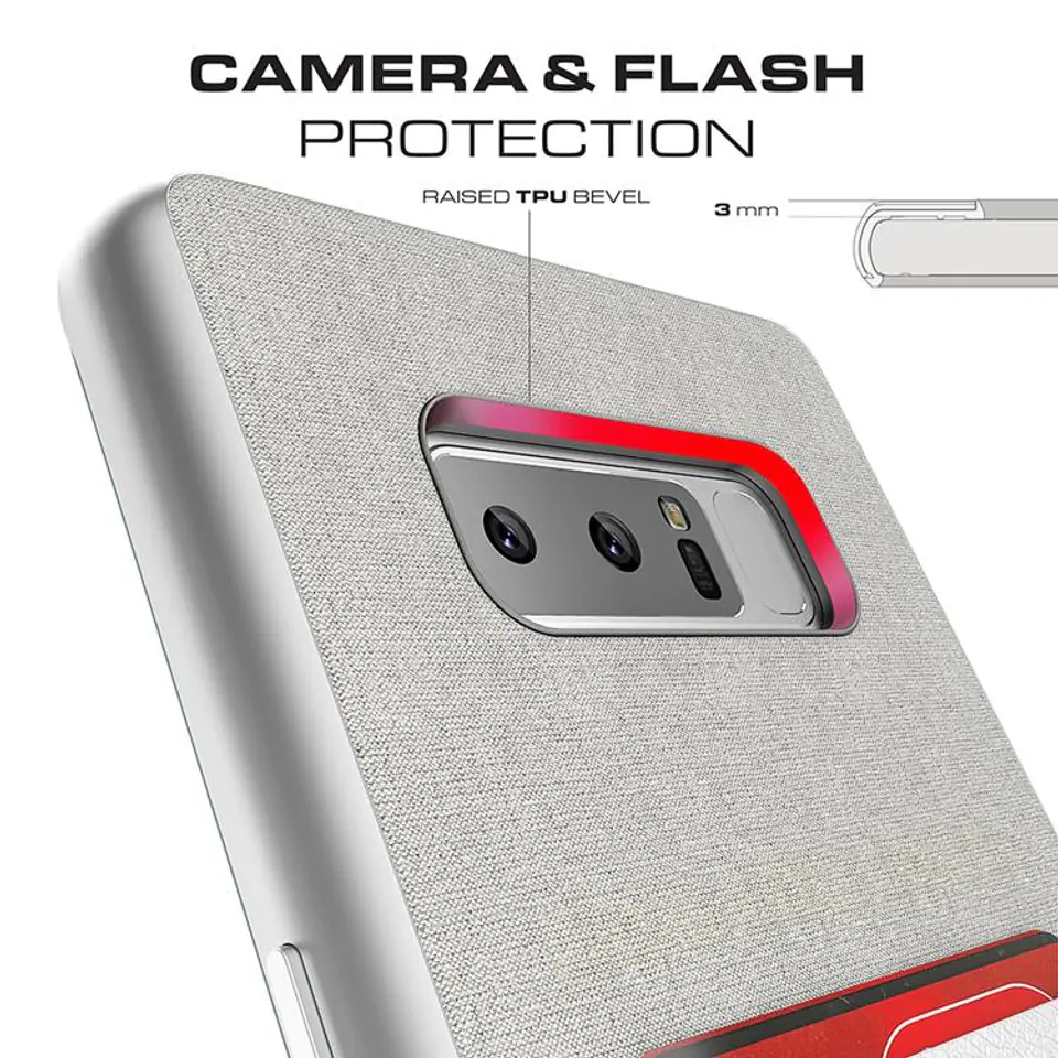 Exec Case 2 Samsung Galaxy Note8 silver