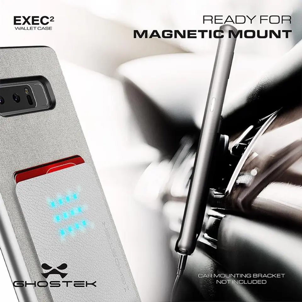 Exec Case 2 Samsung Galaxy Note8 silver