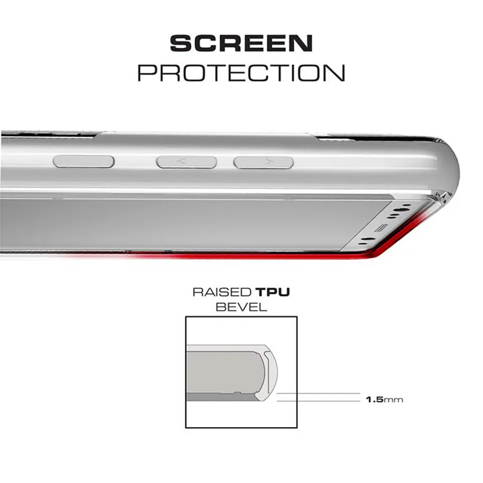 Case Cloak 3 Samsung Galaxy Note8 red
