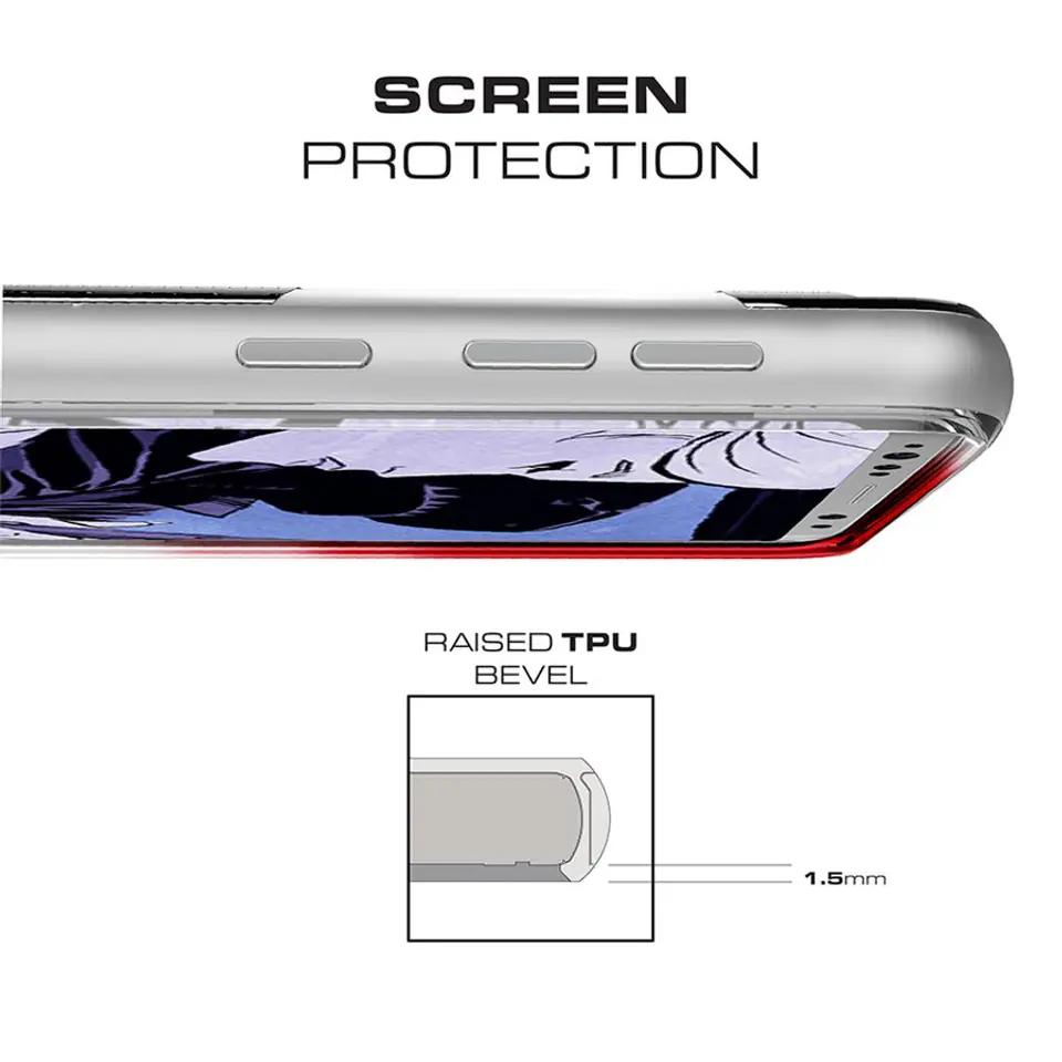 Etui Cloak 3 Samsung Galaxy S9 czerwony