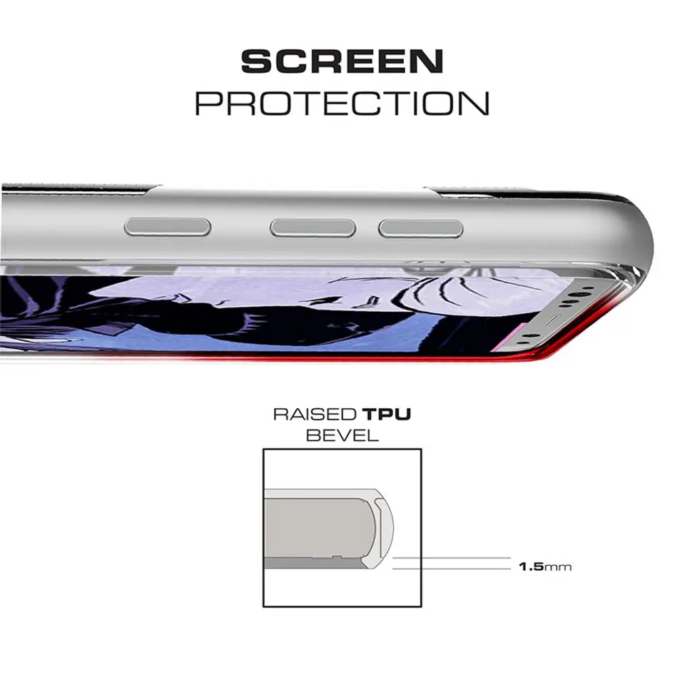 Etui Cloak 3 Samsung Galaxy S9 Plus czerwony