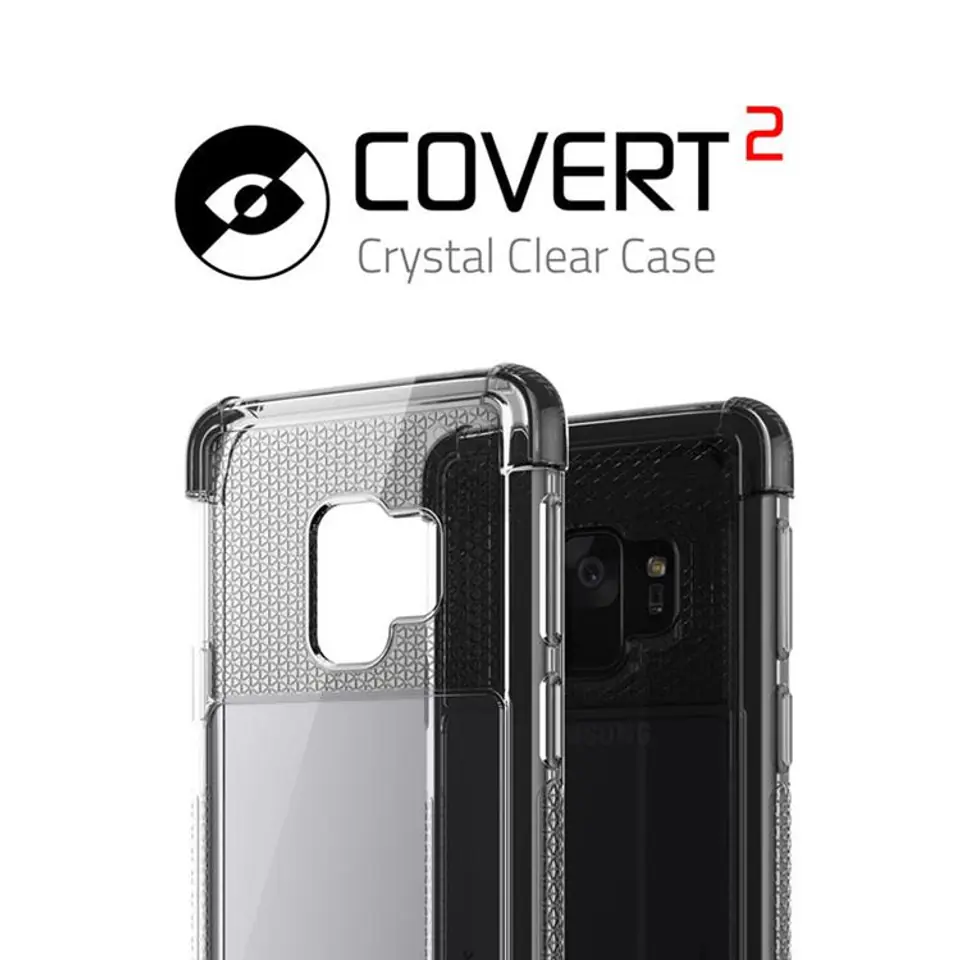 Covert 2 Case for Samsung Galaxy S9 white