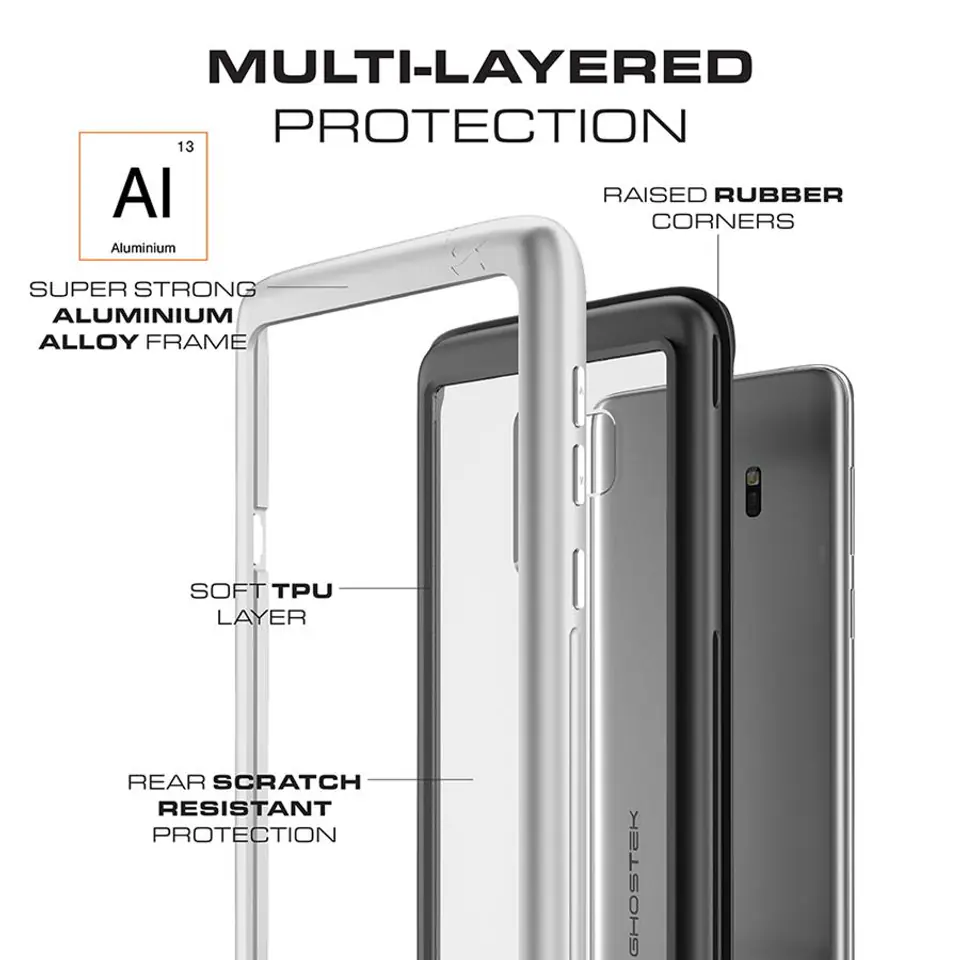 Atomic Slim Case for Samsung Galaxy S9 Plus black