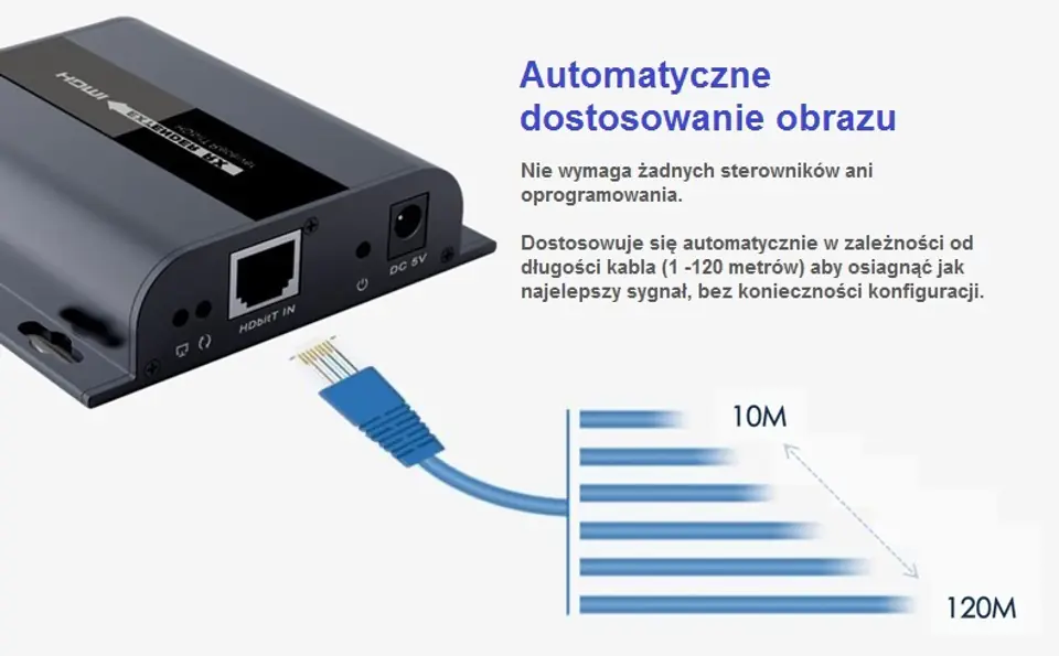 Konwerter HDMI na IP + IR SPHbiT- nadajnik TX