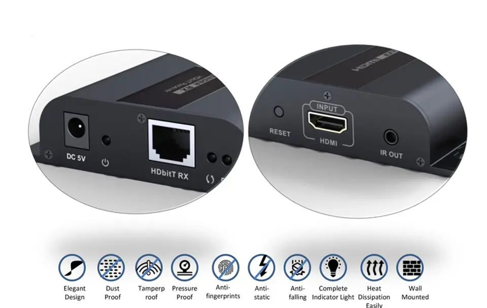 Konwerter HDMI na IP + IR SPHbiT- nadajnik TX