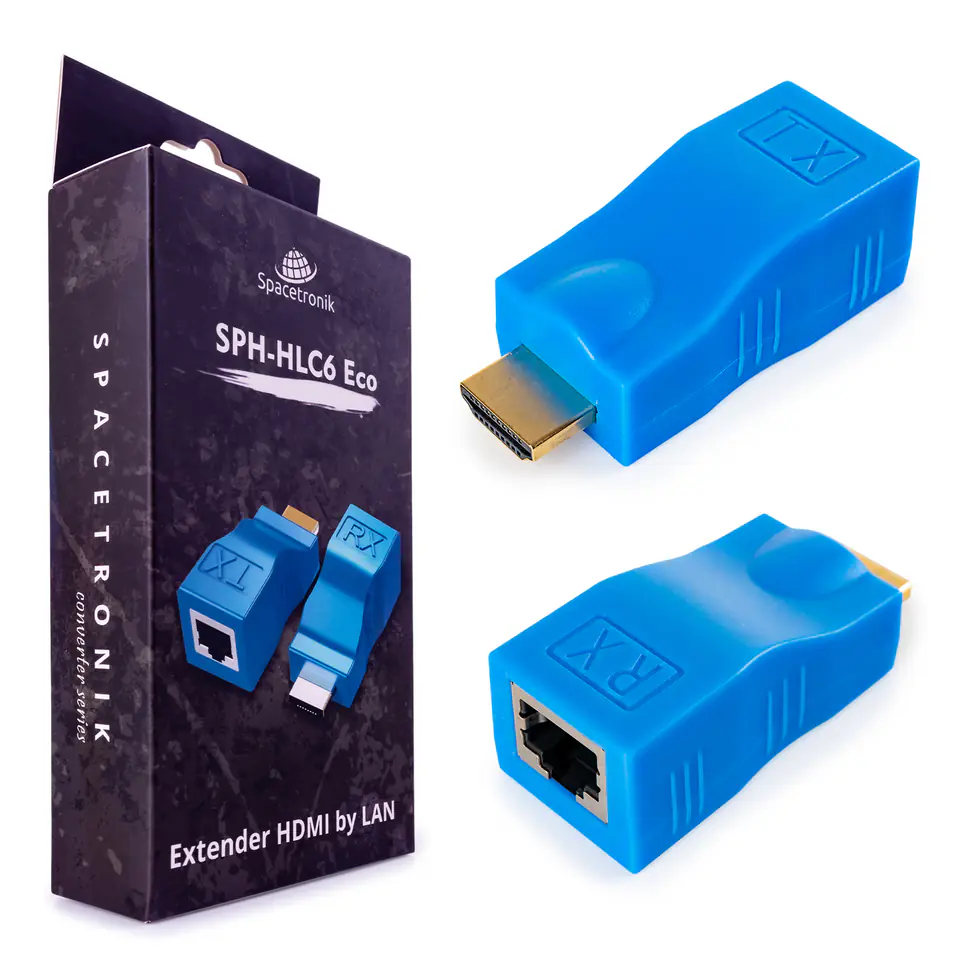 HDMI to LAN Converter Spacetronik SPHHLC6 Eco Wasserman.eu