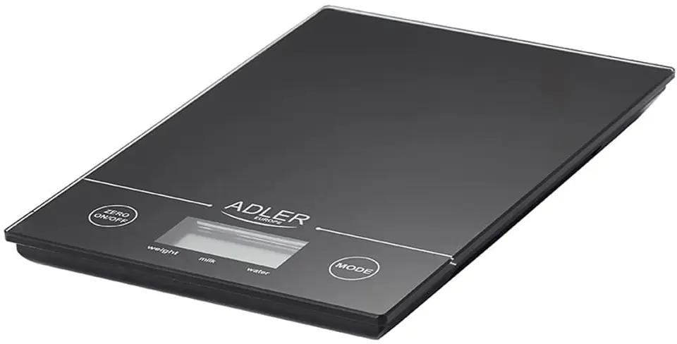 Waga kuchenna Adler AD 3138B Udźwig: 5 kg, dokładność: 1 gr