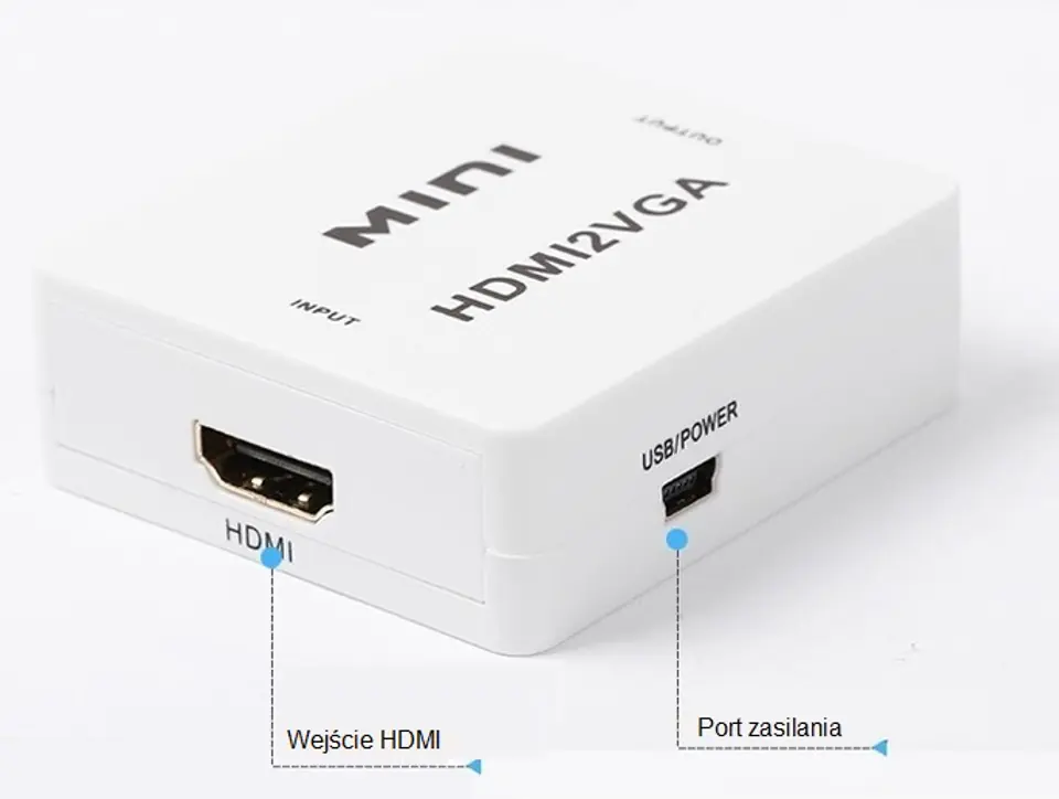 HDMI to VGA + Audio Converter SPH-VA01