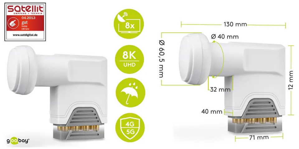 LNB Octo Goobay 0.1dB