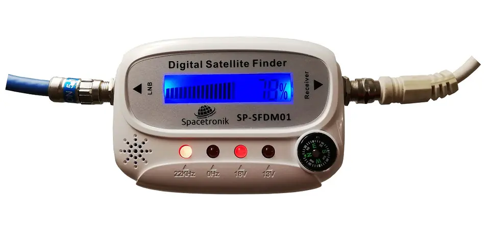 Digital Satfinder with LCD Spacetronik SP-SFDM01