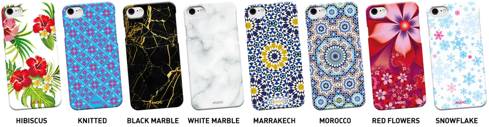 Etui telefonu MOC Mag Case do iPhone 7 8 Marble Bl