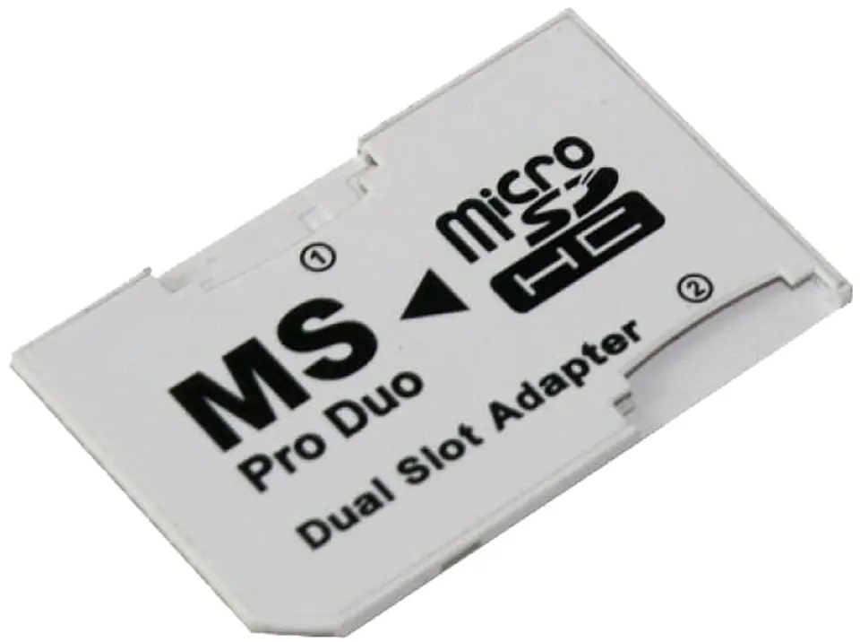 Adapter Micro SD dual na Memory Stick Pro Duo