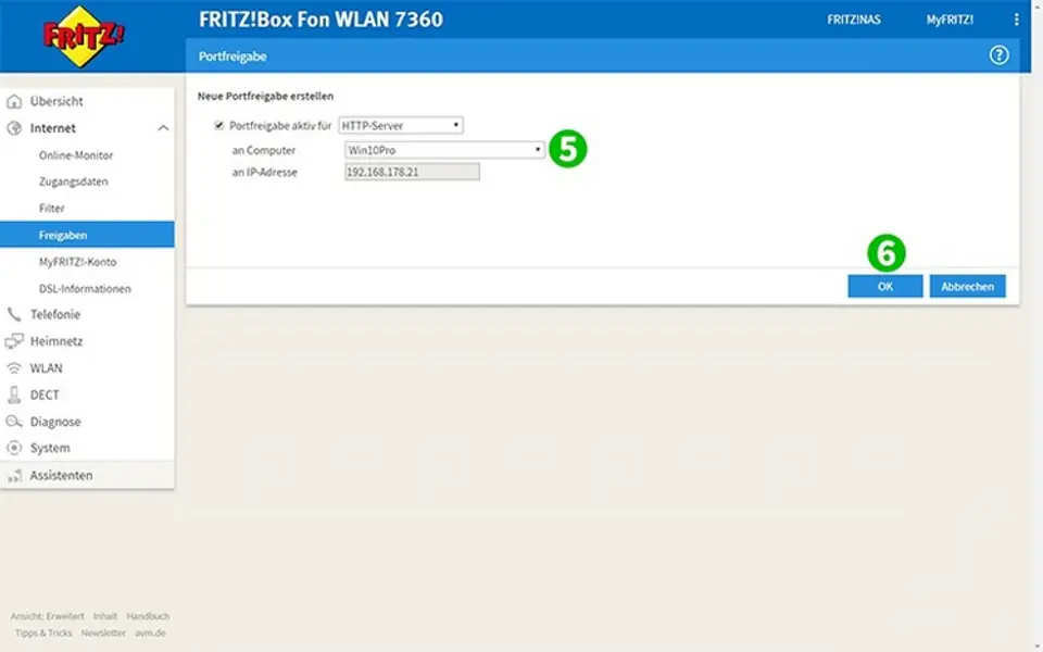 Fritz! Box 7369 Router N 2.4GHz 300Mbps ADSL USB