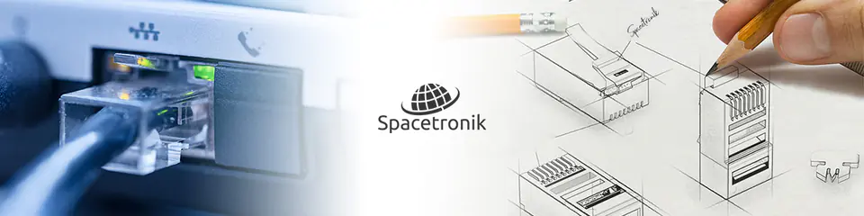 RJ45 spacetronik złącze rj45