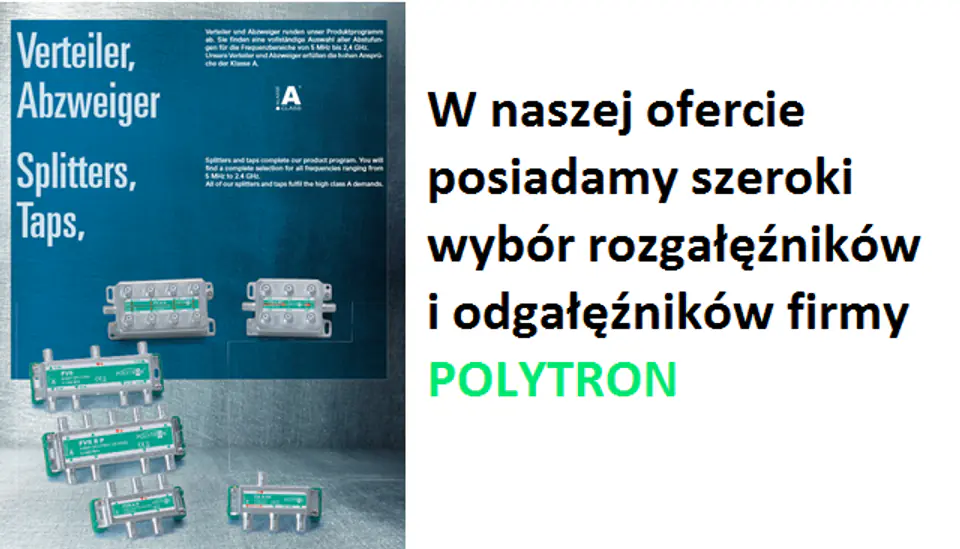 Odgałęźnik Polytron 2-krotny 20dB 5-1000 FA 2-20