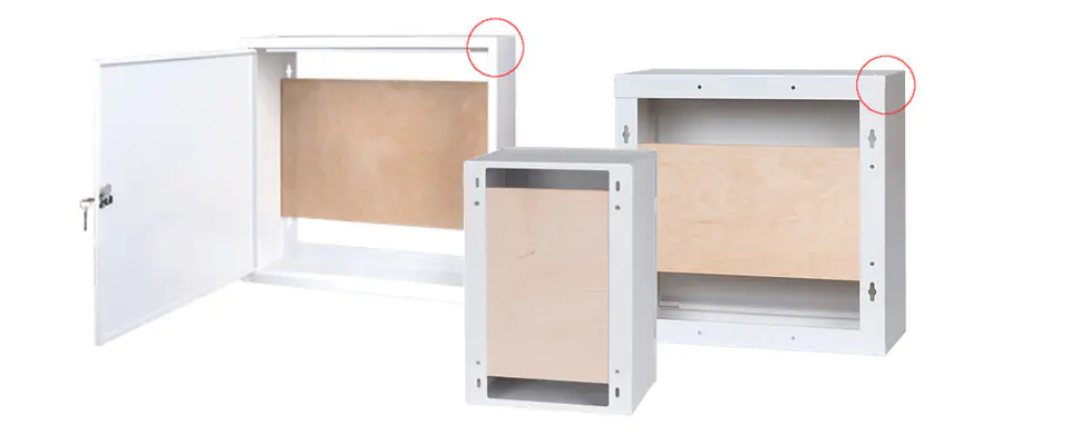 Metal enclosure TPR-48W v3 cabinet 1000x550x150