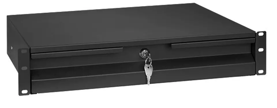 Drawer for Rack cabinets 19'' Spacetronik 2U Black