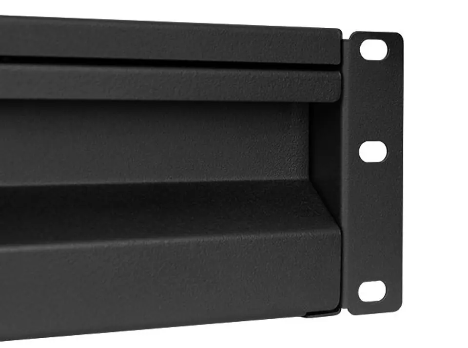 Szuflada do szaf Rack 19'' Spacetronik 2U Czarna