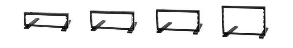 Stojak Rack 19'' Spacetronik 3U 350mm CZARNY