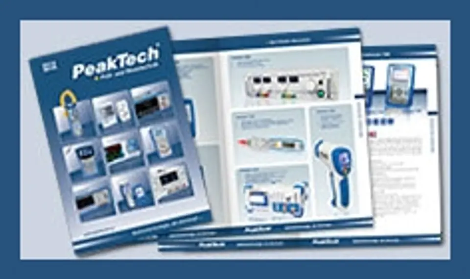 Digital Oscilloscope 2CH 5MHz 100MS/s PeakTech 1400