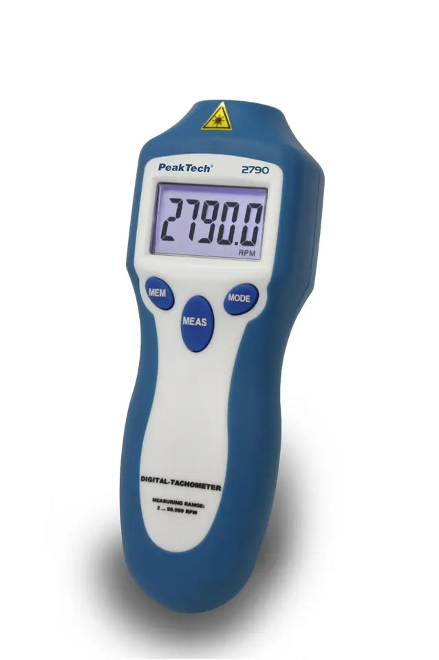 PeakTech 2790 Laser Tachometer | Wasserman.eu
