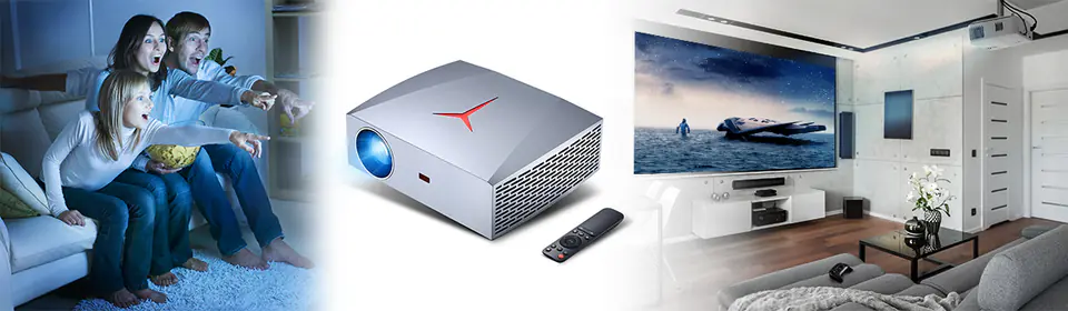 Vivibright F40 1080p LED Projector with Cover