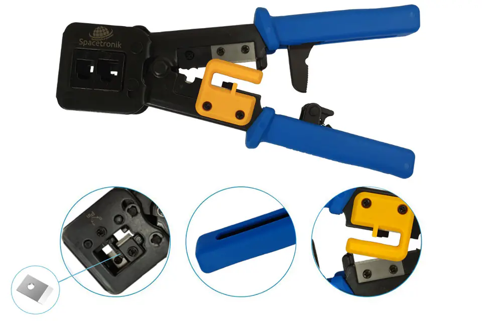 Through crimping machine RJ45/RJ12/RJ11 PT-CT01