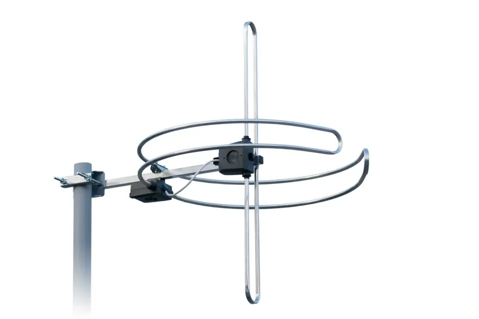 DABFM radio antenna with SPADF01 outdoor adder Wasserman.eu