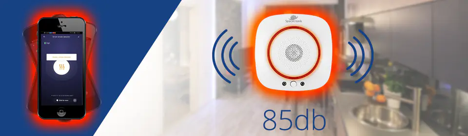 Wireless Smart Life Carbon Monoxide Detector SL-DC01
