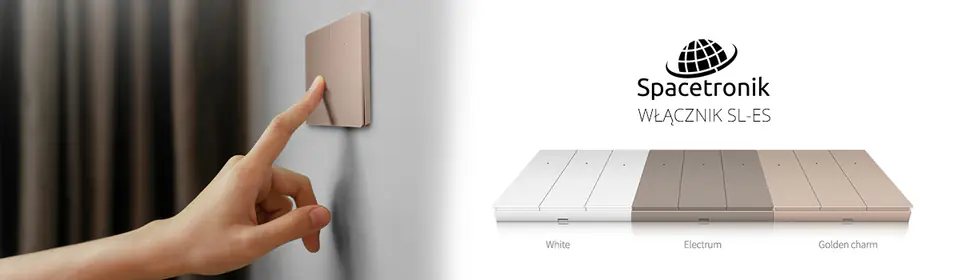 Smart Switch 1x TUYA SL-ES11 Golden Charm