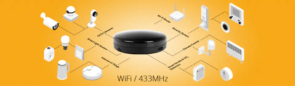 Transmiter IR 433 Mhz Fixed Spacetronik SL-IR31